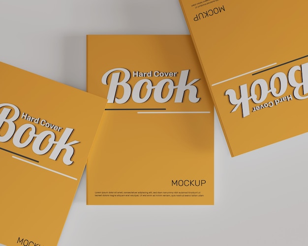 Copertina del libro mockup semplice