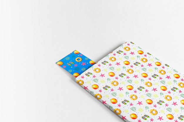 PSD cover and bookmark mockup