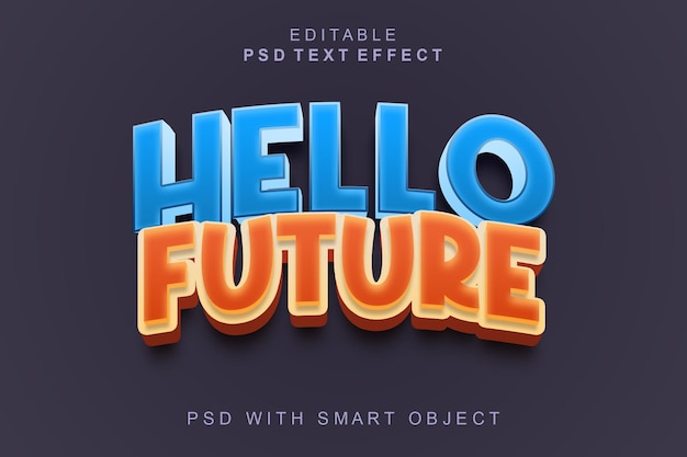 A cover for a computer game called hello future