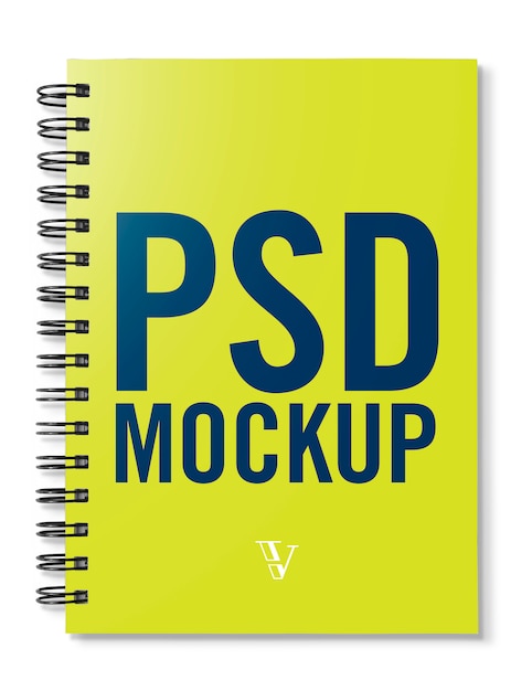 Cover notebook mockup