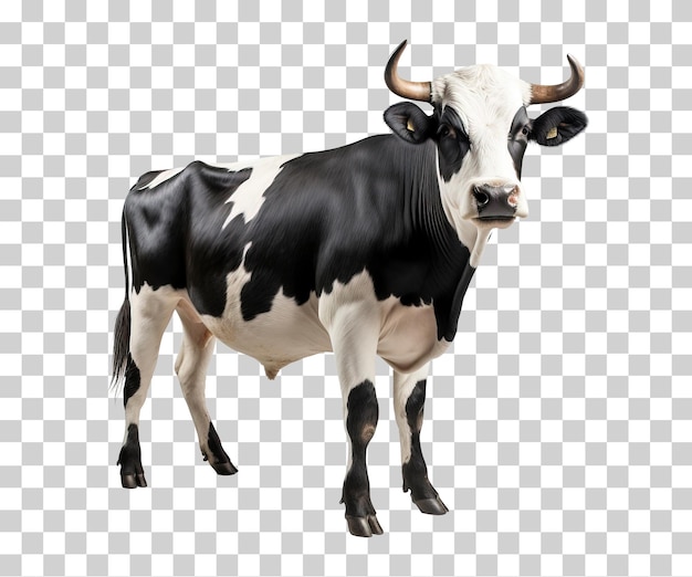 PSD cow isolated on transparent background png psd