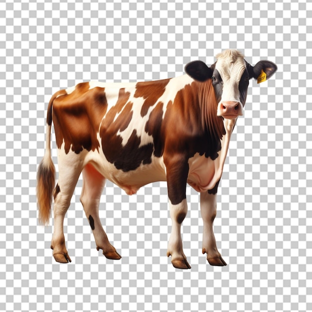 PSD cow realistic illustration