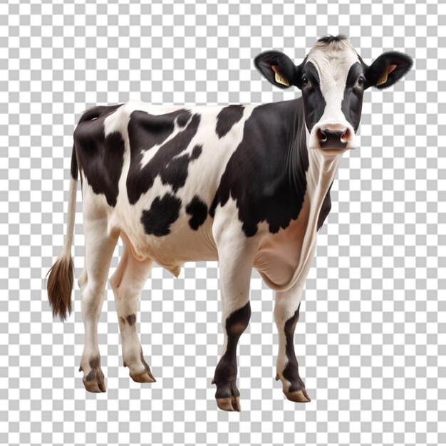 Cow realistic illustration