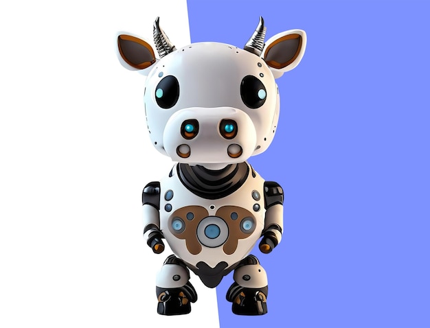 Robot a forma di mucca