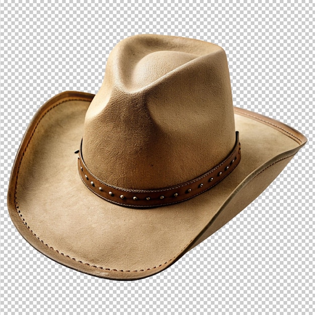 Ковбойская шляпа на прозрачном фоне
