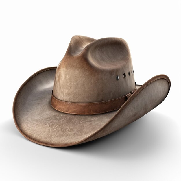 Cowboy hat psd on a dark background