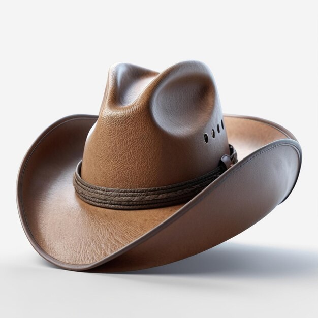 Cowboy hat psd on a dark background