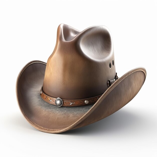 PSD cappello da cowboy psd su sfondo scuro