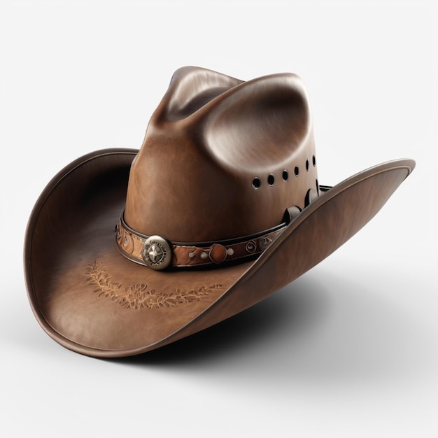 PSD cowboy hat psd on a dark background