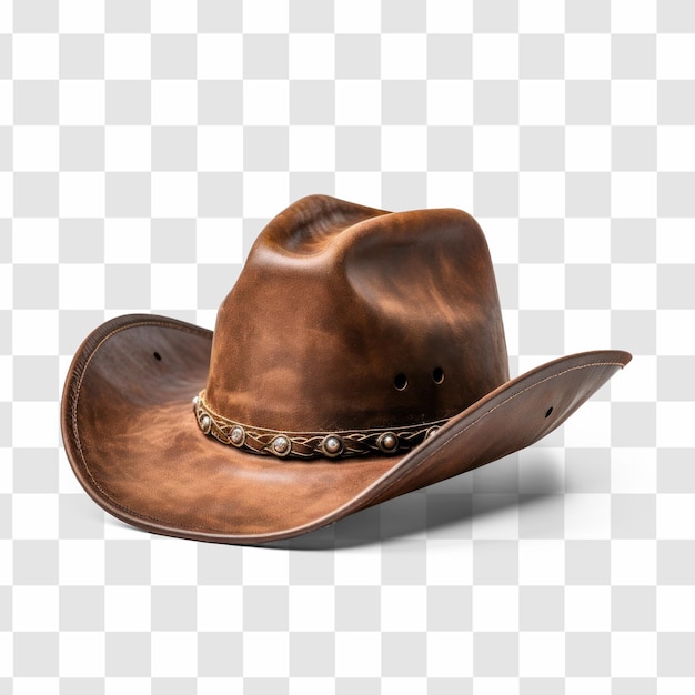 PSD cappello da cowboy sfondo trasparente psd