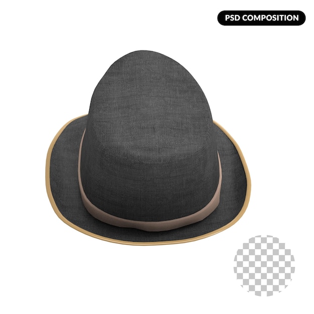 PSD cappello da cowboy