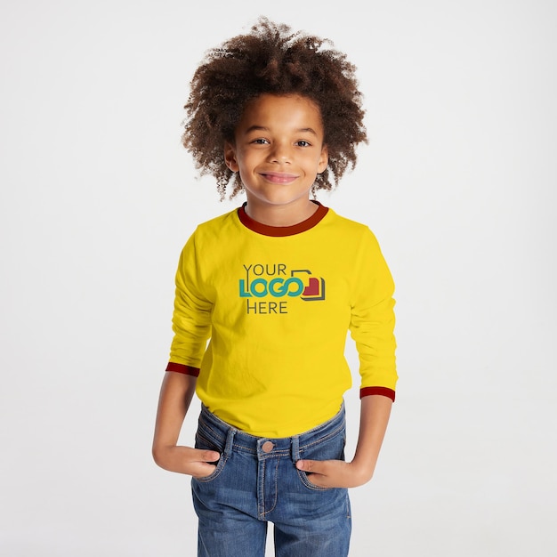 Cozy Infant Sweatshirt Mockup Keeping Your Little One Snug in Style and Comfort