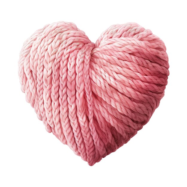 PSD Уютная любовь валентина плетение сердца ручная теплота для сердечных праздников