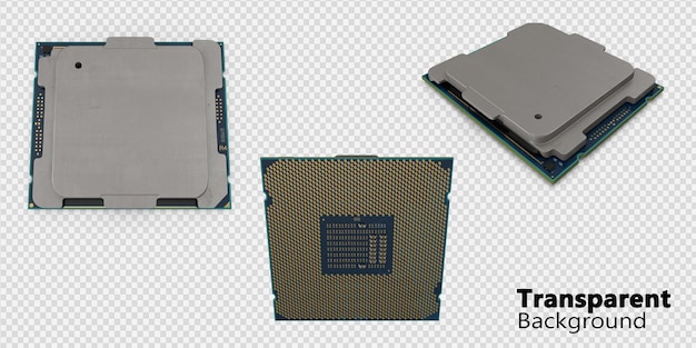 PSD 투명한 배경의 cpu