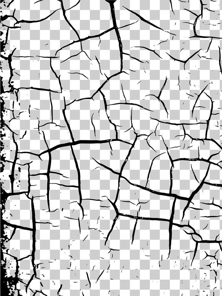 PSD cracked texture overlay
