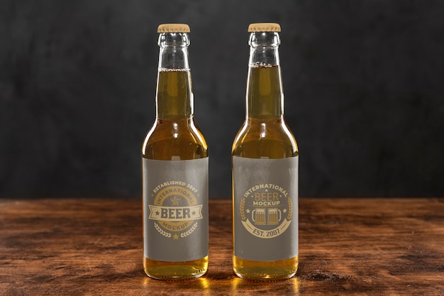 Craft beer concept mock-up