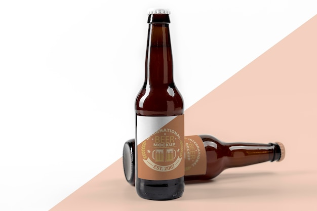 PSD craft beer concept mock-up