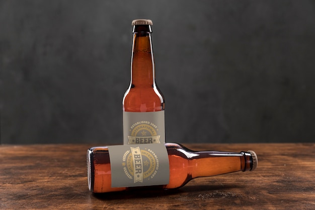 PSD craft beer concept mock-up