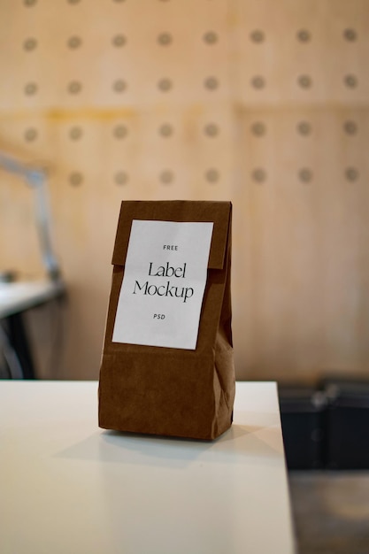 Craft coffee bag-labelmodel