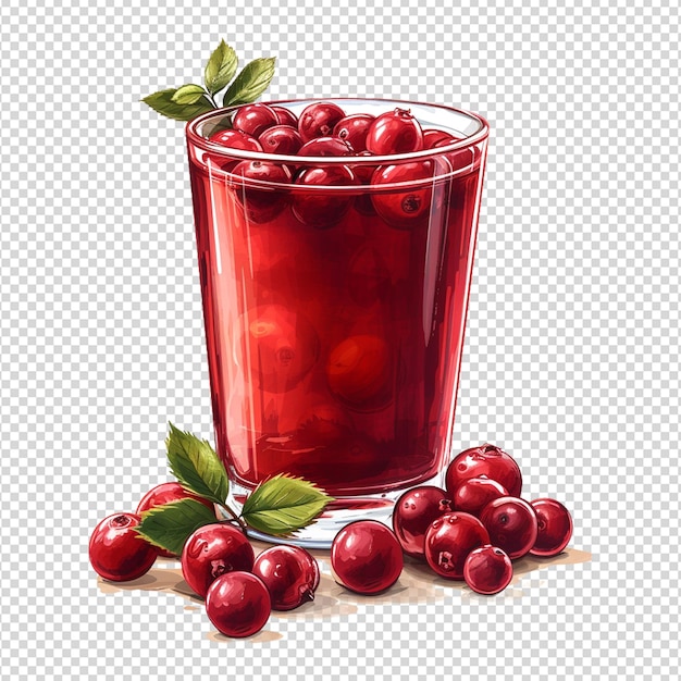 PSD クランベリージュース (cranberry juice) はクランベリーの白い部分に分離されたジュースです