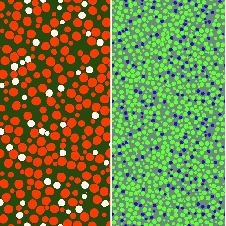PSD cranberry with small round shape and festive design with ove unique tropical fruit pattern vector