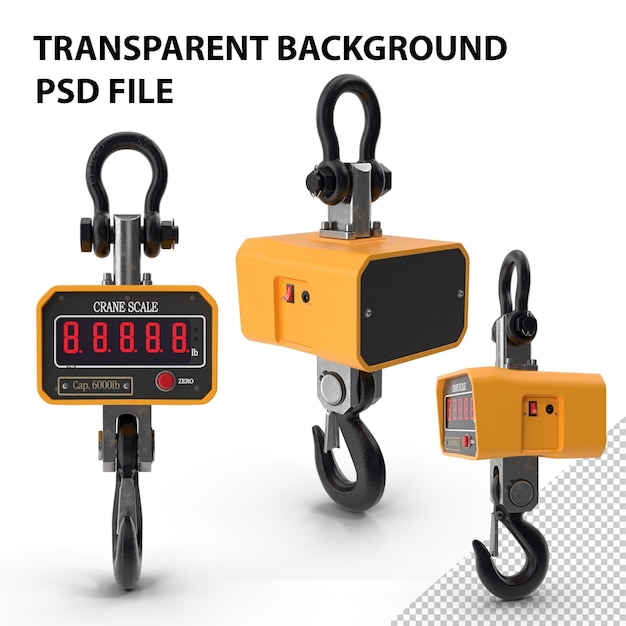 PSD crane scale png