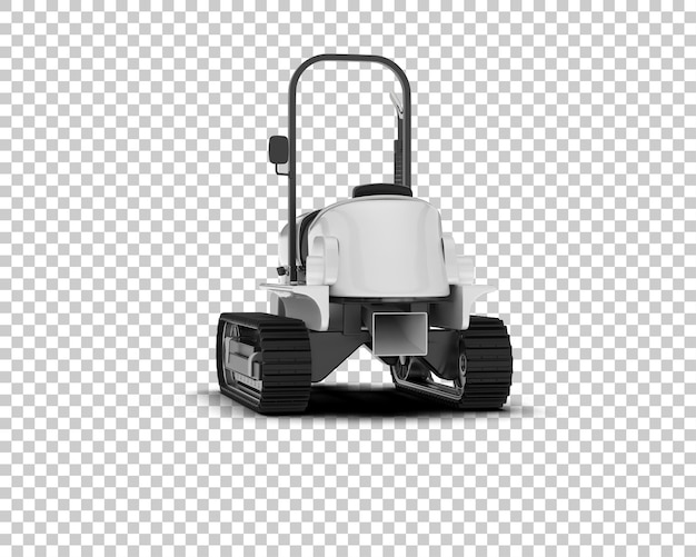 PSD crawler isolated on background 3d rendering illustration