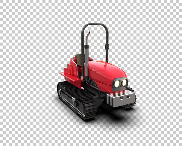 PSD crawler isolated on background 3d rendering illustration