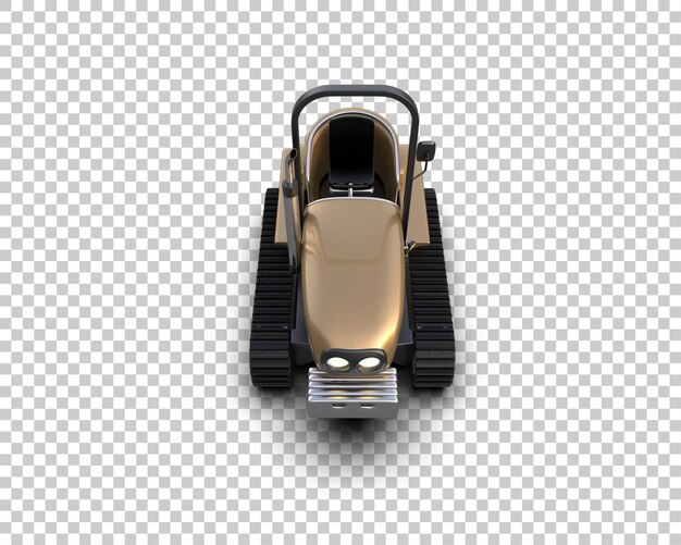 PSD crawler isolated on background 3d rendering illustration