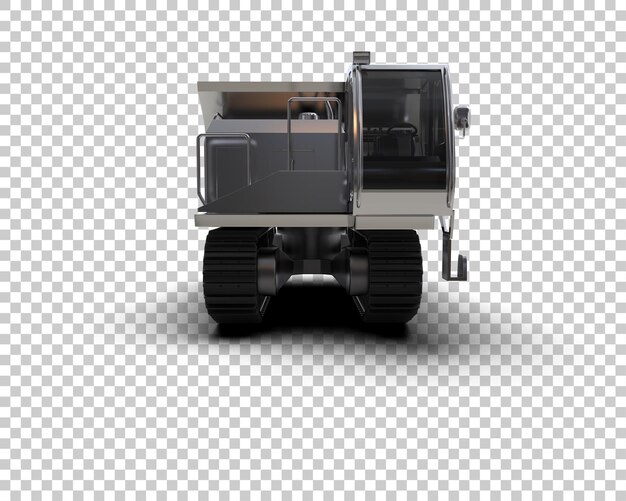 PSD crawler isolated on background 3d rendering illustration