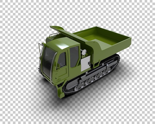 PSD crawler isolato sullo sfondo illustrazione di rendering 3d