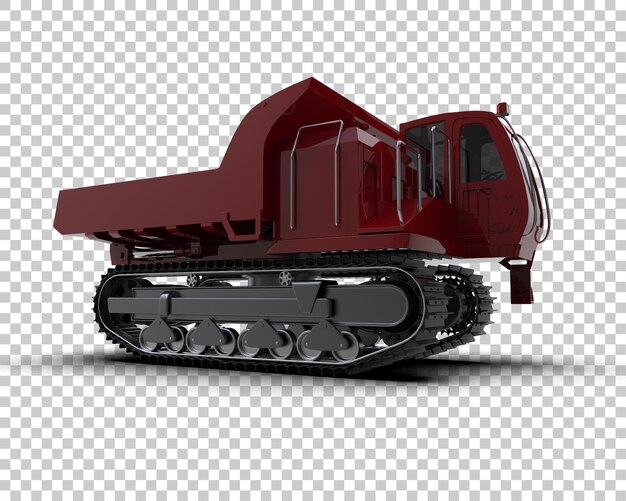 PSD crawler izolowany na tle ilustracji renderingu 3d