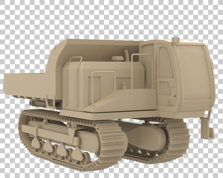 PSD crawler на прозрачном фоне 3d рендеринг иллюстрации