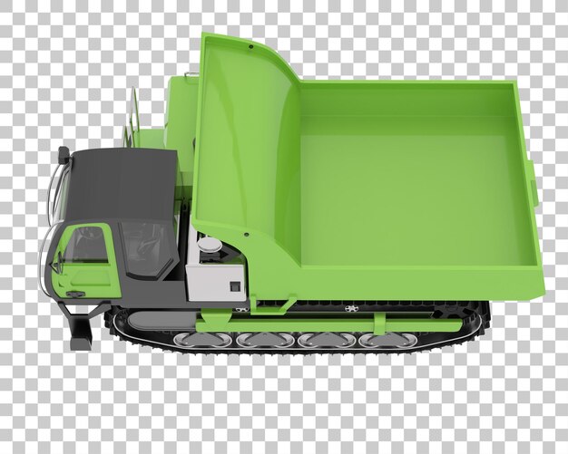 PSD crawler on transparent background 3d rendering illustration