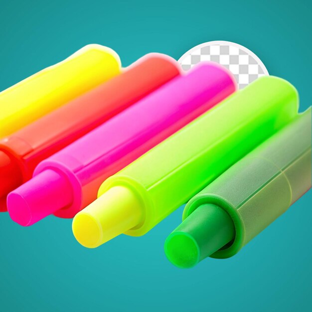 PSD crayons object transparent psd