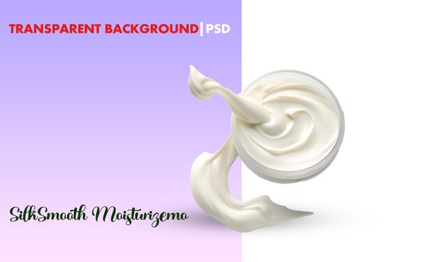 PSD cream transparante psd-bestand