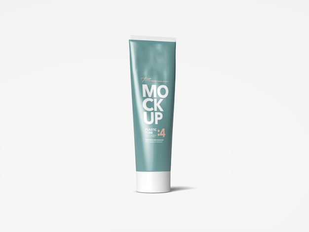 PSD cream tube mockup