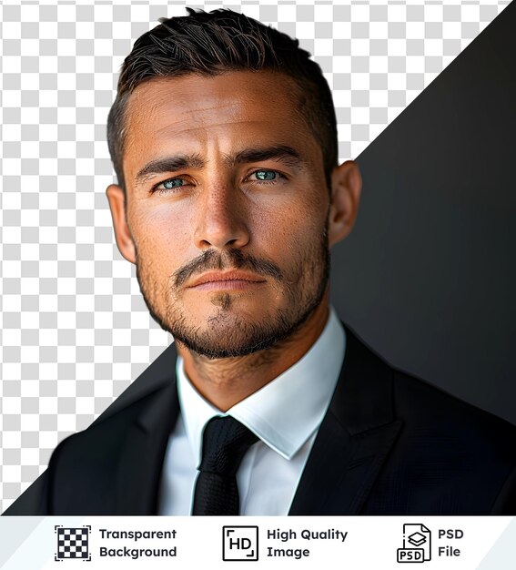 create a professional portrait with a premium transparent background and get a sharp clean look for