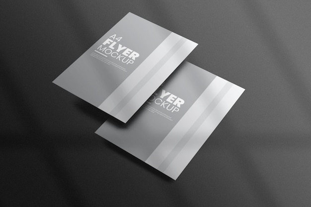 Creatief flyer mockup design