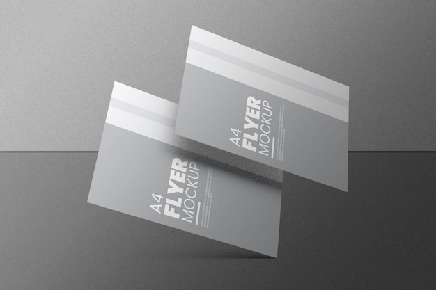 Creatief flyer mockup design