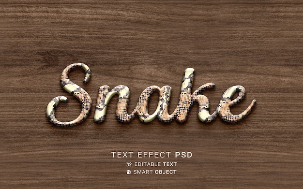 PSD creatief slang-teksteffect