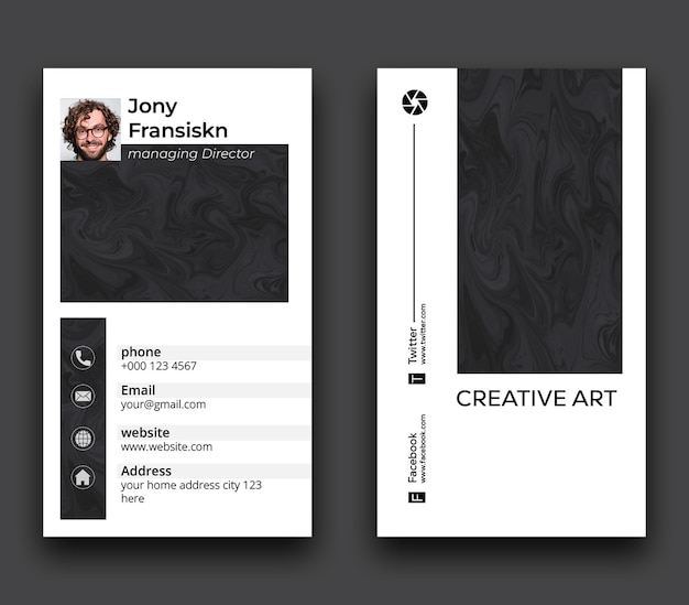 Creatieve business card