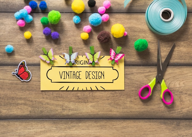 PSD creatieve diy mockup