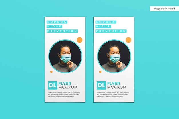 Creatieve flyer mockup