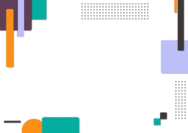 Creative Abstract Geometry Certificate Template for Graduation with blank page template