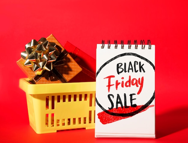 PSD creative black friday mockup