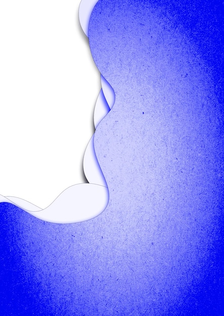 Creative blue curve