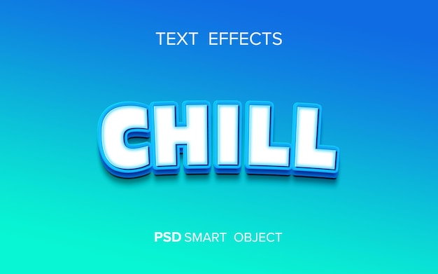 Creative bold text effect