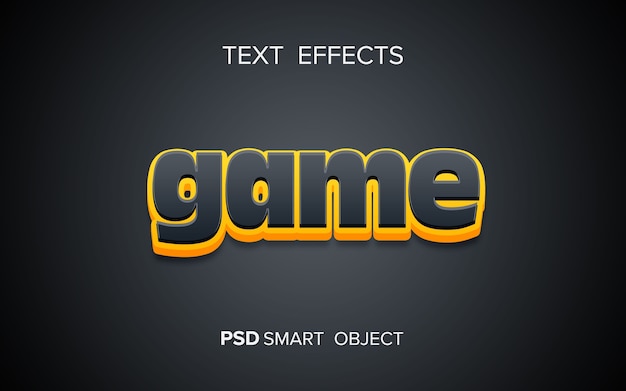 PSD creative bold text effect