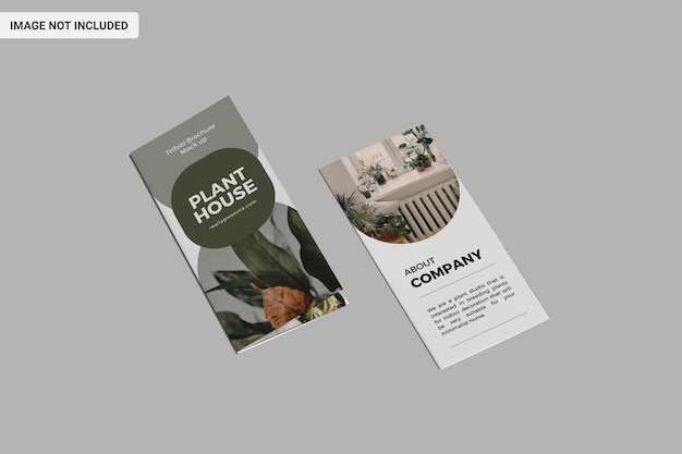 Mockup di brochure aziendale creativa serie 13